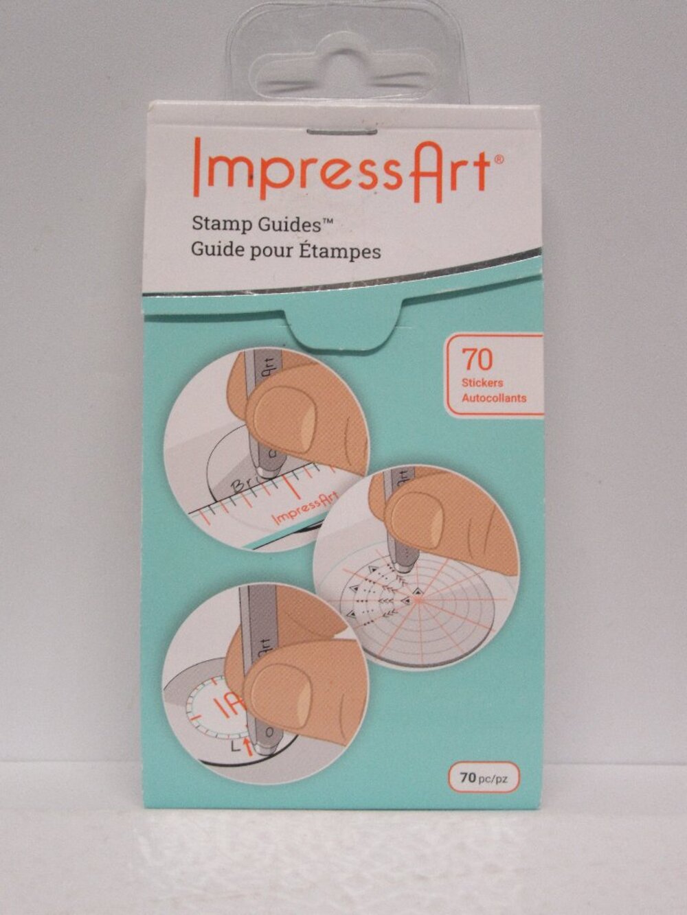 NEW! Impress Art Stamp Guides - 70pcs